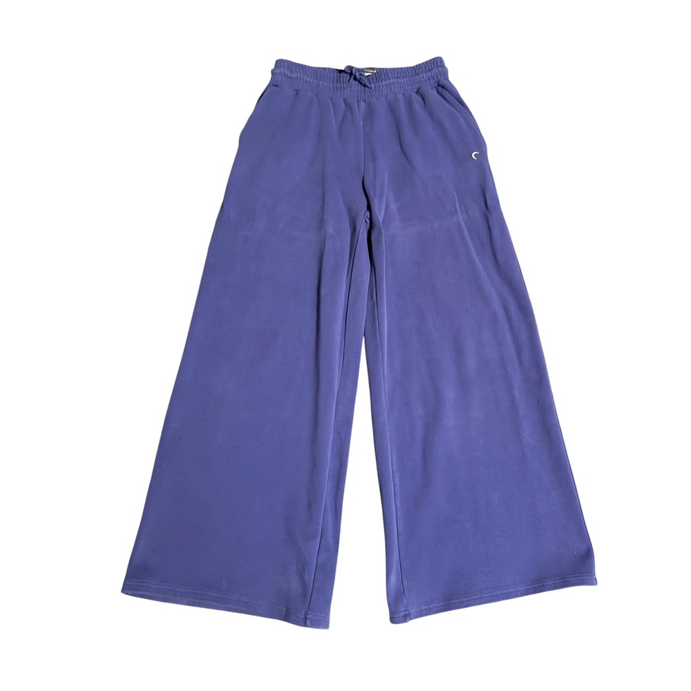 Zyia Active Retreat Wide Leg Joggers Womens XL Purple Relaxed Athleisure